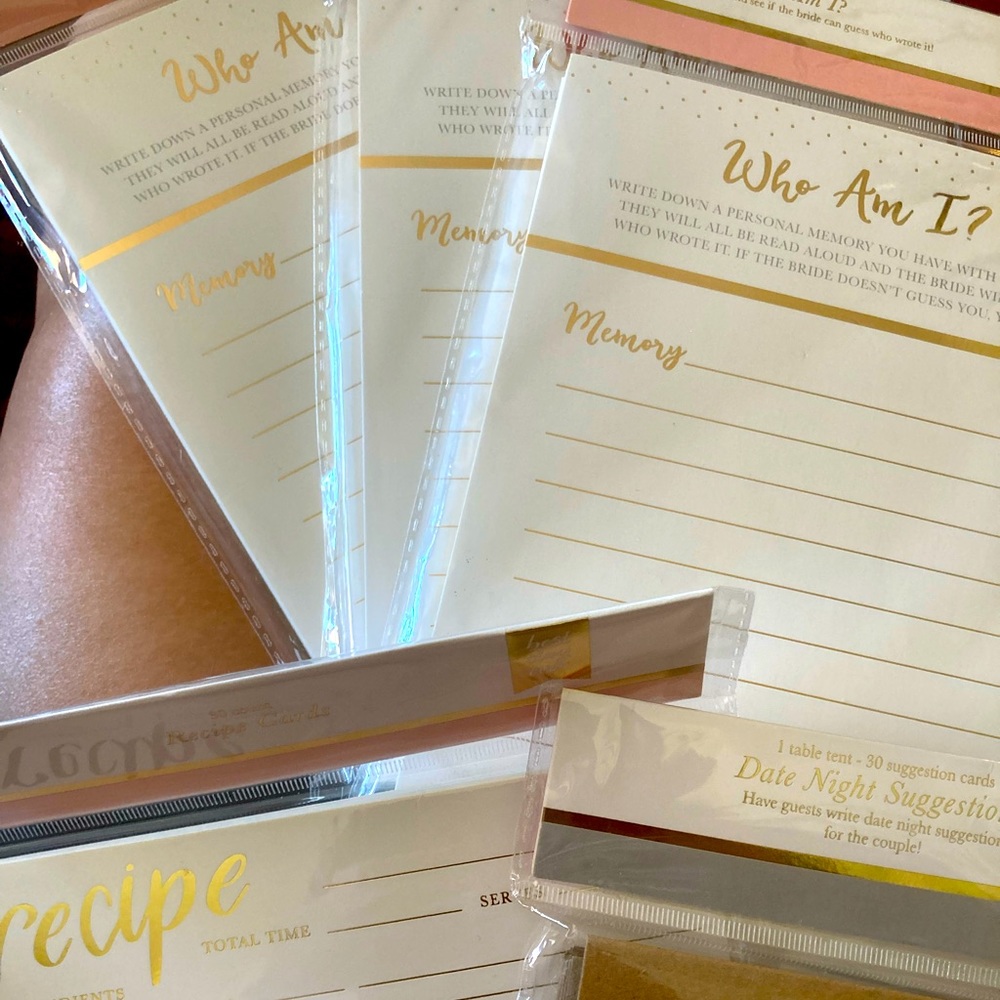 💍 BRIDAL SHOWER TREASURES